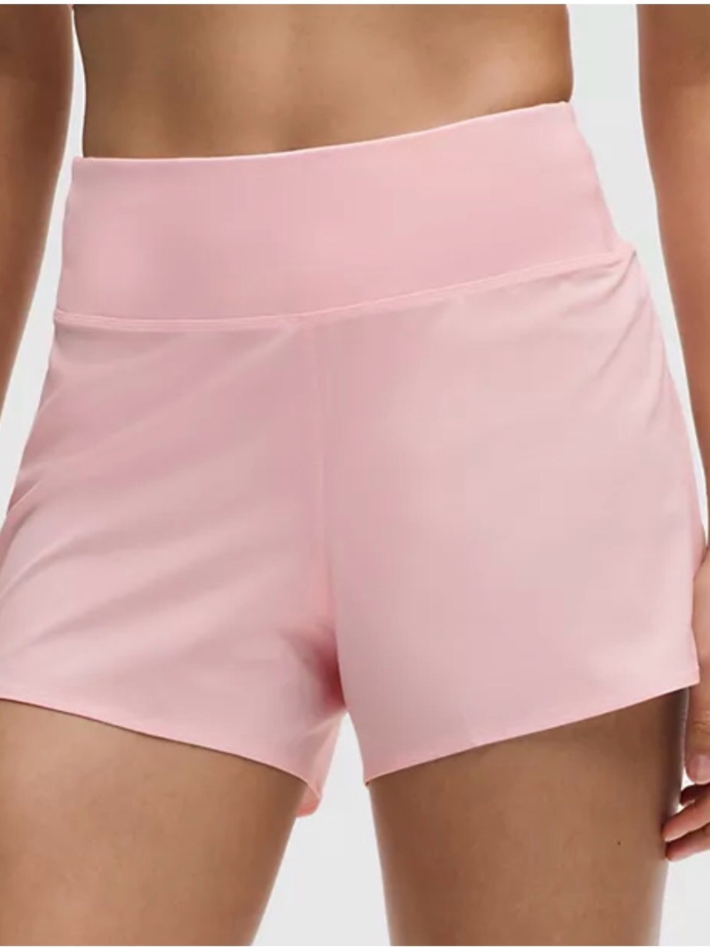 lululemon Speed up Light Pink High-Rise Shorts 4"